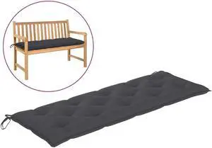 vidaXL Bench Cushion Outdoor Water Repellent Bench Cushion Green Oxford Fabric