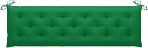 vidaXL Bench Cushion Water Repellent Seat Cushion Cream White Oxford Fabric