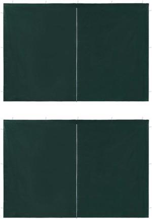 vidaXL Gazebo with Curtain Anthracite Garden Canopy Shelter Party Tent Marquee