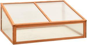 vidaXL Greenhouse Outdoor Grow House Green House for Plant Growing Firwood