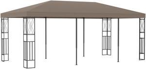 vidaXL Gazebo Outdoor Canopy Party Tent Patio Pavilion with Net Anthracite