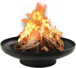 vidaXL Fire Pit 23.2" Steel vidaXL Fire Pit 23.2" Steel