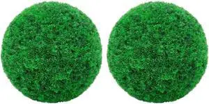vidaXL Artificial Boxwood Balls 2 pcs 10.6"