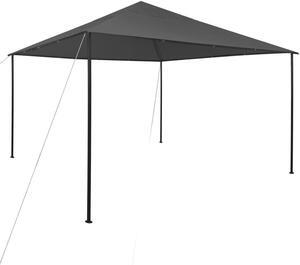 vidaXL Gazebo Outdoor Canopy Tent Patio Pavilion Party Tent with Roof Anthracite