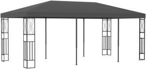 vidaXL Gazebo Canopy Tent Patio Pavilion Wedding Party Tent Anthracite Fabric