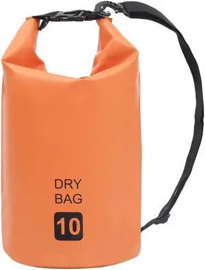 vidaXL Dry Bag Waterproof Backpack Dry Sack Dry Bag with Zipper Orange PVC vidaXL Dry Bag Waterproof Backpack Dry Sack Dry Bag with Zipper Orange PVC