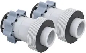 vidaXL Pool Hose Adapters Pool Hose Connectors Pool Hose Fittings 2 Pcs Type B