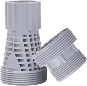 vidaXL Pool Hose Adapters Pool Hose Connectors Pool Hose Fittings 2 Pcs Plastic