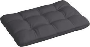 vidaXL Chair Cushion Outdoor Pallet Seat Cushion Sofa Pad Anthracite Fabric