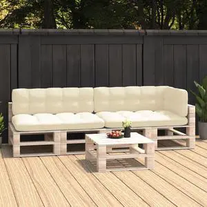 vidaXL Outdoor Cushion Bench Pillow Patio Cushion Garden Seat Pillow Pink Fabric