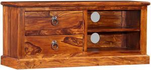 vidaXL TV Stand Natural wood Solid Acacia wood Medium TV Stand