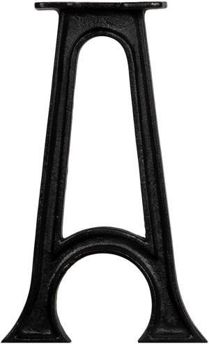 vidaXL Bench Legs 2 pcs with Arched Base A-Frame Cast Iron