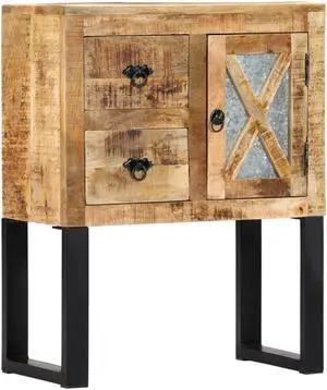 vidaXL Sideboard Mixed Color Reclaimed wood Medium Sideboard