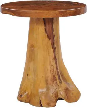 vidaXL Coffee Table Wooden End Table Side Table Solid Wood Teak 15.7 Inch vidaXL Coffee Table Wooden End Table Side Table Solid Wood Teak 15.7 Inch