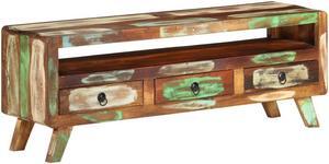 vidaXL TV Stand TV Console Sideboard TV Unit Multicolor Solid Reclaimed Wood