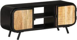 vidaXL TV Stand TV Console Wall-mounted Sideboard Media Unit Rough Mango Wood