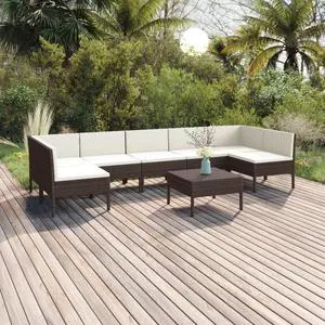 vidaXL Outdoor Patio Bench Garden Park Bench with Armrests Solid Wood Acacia