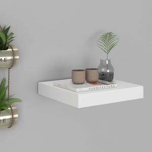 vidaXL Wall Shelf Floating Shelf Display Shelf for Book Wall Mounted White