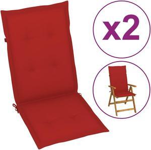 vidaXL Chair Cushion 3 Pcs Outdoor Pallet Seat Cushion Sofa Pad Black Fabric