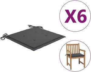 vidaXL Chair Cushion 2 Pcs Outdoor Patio Seat Cushion Green Oxford Fabric