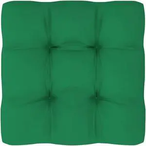 vidaXL Chair Cushion Outdoor Patio Pallet Seat Cushion Sofa Pad Green Fabric vidaXL Chair Cushion Outdoor Patio Pallet Seat Cushion Sofa Pad Green Fabric