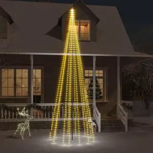 vidaXL Christmas Decoration 3 Pcs Christmas Lighted Gift Box 64 LEDs Warm White
