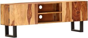 vidaXL TV Stand TV Unit Sideboard TV Console Media Cabinet Solid Wood Sheesham