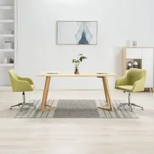 vidaXL Dining Chairs 2 Pcs Accent Chair for Living Room Light Gray Velvet