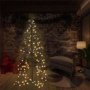 vidaXL Christmas Ornament Christmas Tree Light 160 LEDs Indoor and Outdoor