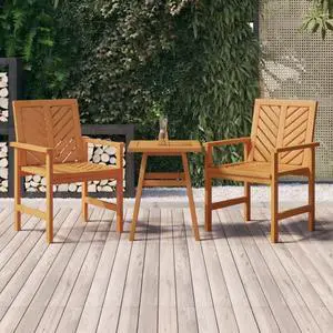 vidaXL Outdoor Side Table Tea Table for Porch Deck Garden Solid Wood Acacia