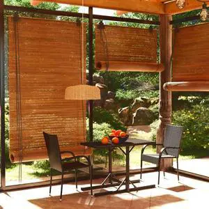 vidaXL Patio Dining Set 3 Piece Patio Table and Chairs Conversation Set Black