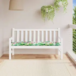 vidaXL Bench Cushion Water Repellent Seat Cushion Multicolor Oxford Fabric