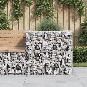 vidaXL Garden Planter Set of 2 Anthracite Galvanized Steel Large