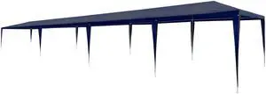 vidaXL Outdoor Canopy Outdoor Pavilion Party Tent Water Resistant PE Blue
