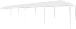 vidaXL Outdoor Canopy Outdoor Pavilion Party Tent Water Resistant PE White
