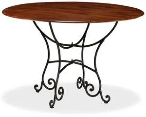 vidaXL Solid Wood Acacia Dining Table with Honey Finish 47.2" Dinner Desk