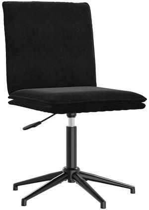 vidaXL Dining Chair Black Velvet dinner chair kitchen chair dining seat chair