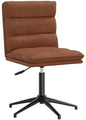 vidaXL Dining Chair Brown Faux Leather dinner chair kitchen chair dining seat
