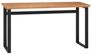 vidaXL Desk Work Study Computer Console Table Office Furniture Solid Wood Teak
