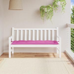 vidaXL Garden Bench Cushion Pink Oxford fabric (100% polyester) Extra Long