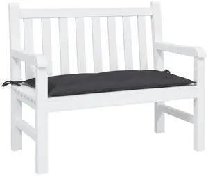 vidaXL Garden Bench Cushion Black Oxford fabric (100% polyester) Medium vidaXL Garden Bench Cushion Black Oxford fabric (100% polyester) Medium