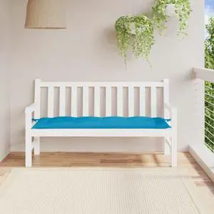 vidaXL Garden Bench Cushion Light blue Oxford fabric (100% polyester)