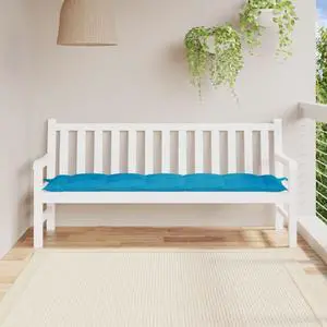 vidaXL Garden Bench Cushion Light Blue Oxford Fabric (100% polyester) vidaXL Garden Bench Cushion Light Blue Oxford Fabric (100% polyester)