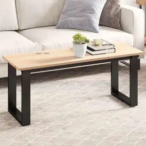 vidaXL Table Top Pine Solid Pine Wood 43.3 x 15.7 x 0.7 in Durable