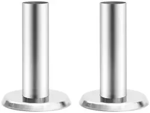 vidaXL Pool Ladder Handrail Bracket Set of 2 Silver 304 stainless steel