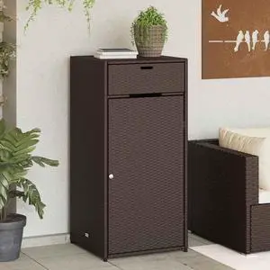 vidaXL Garden Storage Cabinet Brown
