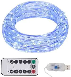 vidaXL LED String Lights Holiday Xmas Fairy Party Lights with 150 LEDs Blue