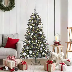 vidaXL Artificial Christmas Tree with Stand Green 83.5 x 83.5 x 150 cm