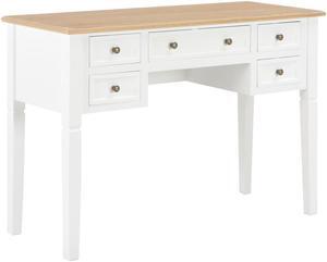 vidaXL Computer Desk L-Shaped Computer Desk Home Office Desk Writing Table Oak