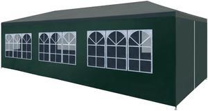 vidaXL Party Tent Outdoor Canopy Tent Patio Gazebo Marquee Sunshade Green